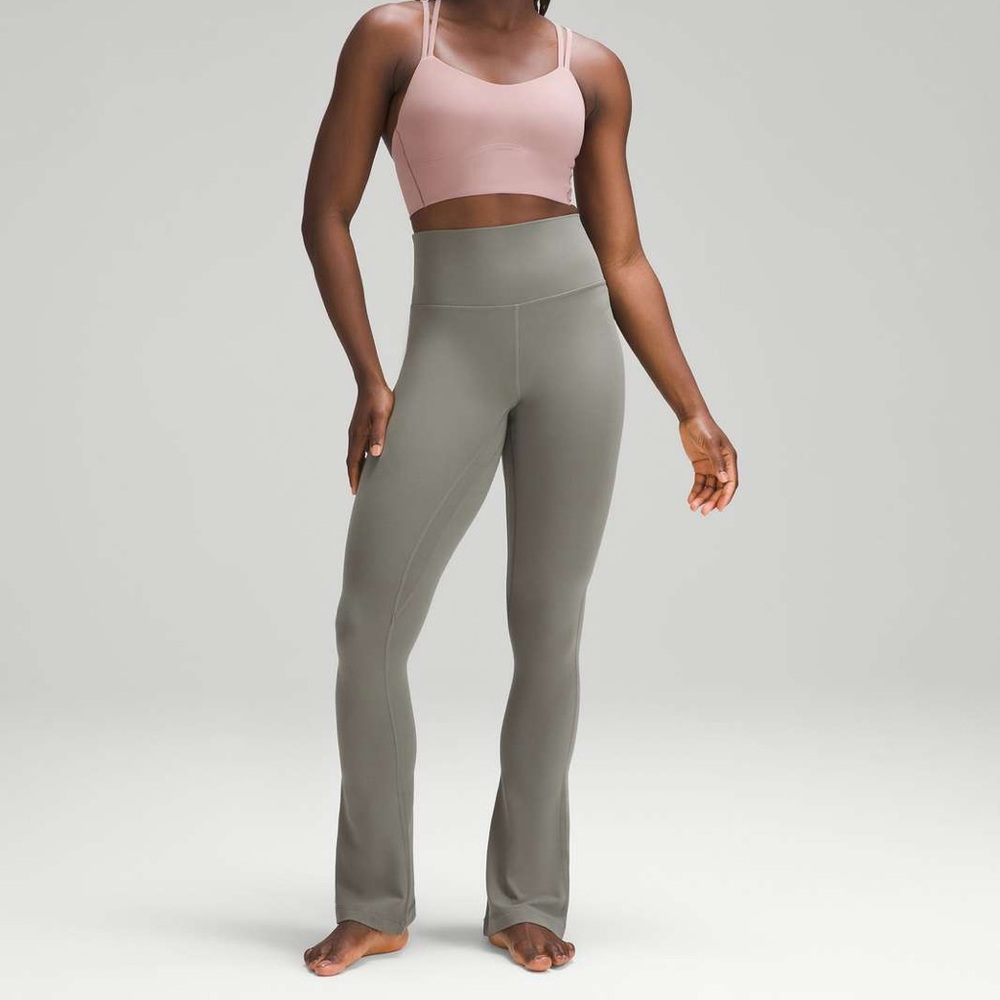 Lululemon Align High-Rise Mini-Flared Pant- Grey Sage